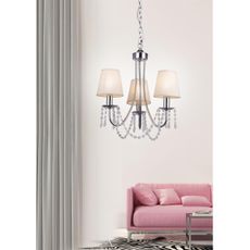 Luster na reťazi RUTI 3xE14/40W/230V