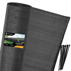 Tieniaca sieť 1,2x25 m 140g/m2 SPRINGOS SN0044 - antracyt