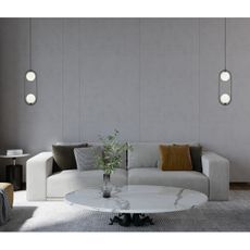 ITALUX PND-3965-2-BK - Luster na lanku LUPUS 2xG9/25W/230V čierna