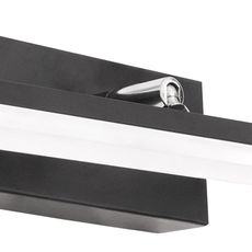 TooLight LED kúpeľňové svietidlo nad zrkadlo 12W 50CM APP373-1W čierna