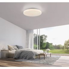 JUST LIGHT. 14275-16 - LED Stropné svietidlo URANUS LED/10W/230V pr. 26 cm biela