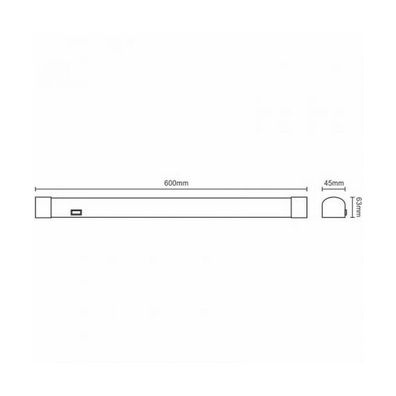 LED Kúpeľňové osvetlenie zrkadla LED/15W/230V 4000K IP44