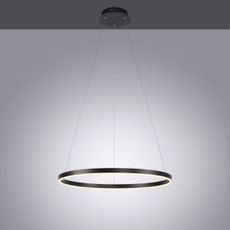 Leuchten Direkt 15394-13-LED Stmievateľný luster na lanku RITUS LED/30W/230V čierna