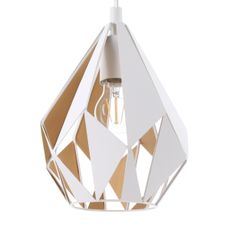Eglo 43001 - Luster na lanku CARLTON 1xE27/60W/230V