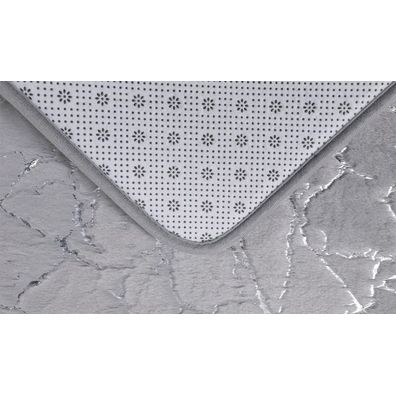 BO-MA , Kúpeľňová predložka Rabbit shine - grey, 60x100, šedá, kúpeľňa