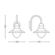 Philips 01652/52/PN - Vonkajšie nástenné svietidlo RAINDROP 1xE27/60W/230V IP44