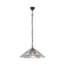 Endon 63938 - Luster na reťazi ASTORIA 1xE27/60W/230V pr. 48 cm