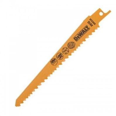 Pílový list na drevo s klincami rýchly rez pre mečové píly 152mm 5ks DeWALT DT2359