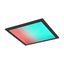 Čierne LED stropné svietidlo 29.5x29.5 cm Beta – Trio