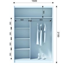 Šatní skriňa so zrkadlom SABRINA 150x215 cm dub sonoma