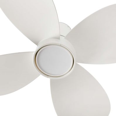 FARO 34315 - LED Stm. str. ventilátor KLOVER S LED/20W/230V biela pr. 80 cm + DO