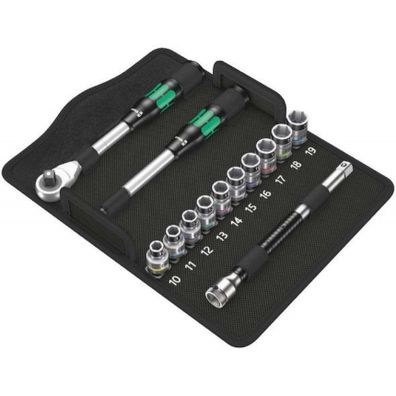 Wera 004090 Sada račňových kľúčov Zyklop 1/2" 8006 SC 1 Zyklop Hybrid (sada 13 dielov)