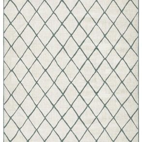 NORTHRUGS - Hanse Home koberce Kusový koberec Twin-Wendeteppiche 103117 grün creme – na von aj na doma - 80x250 cm