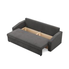 Veľká rozkladacia pohovka NEO - skosený bok - model 2 Sivá