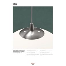 Redo 01-1066 - Luster na lanku OLA 2xE27/42W/230V