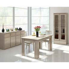 KONDELA Panama 10 pc stolík dub sonoma