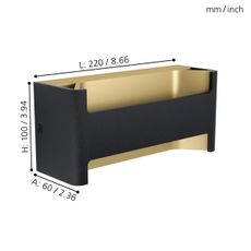 Eglo 98545 - LED Nástenné svietidlo FELONICHE LED/10W/230V