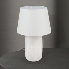 Orion LA 4-1227 - Stolná lampa CORAL 1xE27/40W/230V keramika/biela
