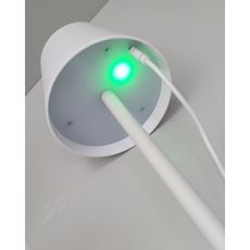 LED dotyková stolná lampa stmievateľná 5W/5V USB 1200 mAh biela