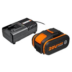 WA3604 - Akumulátor 20V, 4Ah + nabíjačka 20V, 2A