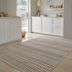 Flair Rugs koberce Kusový koberec Verve Elton Stripe Beige - 160x240 cm