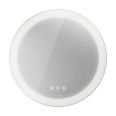 Duravit Happy D.2 Plus - Zrkadlo, priemer 70 cm, s LED osvetlením a vyhrievaním HP7485S00000000