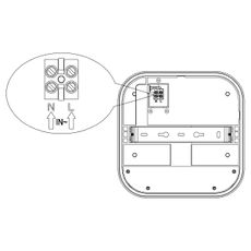 Top Light - LED Externé nástenné svietidlo so senzorom BARI LED/20W/230V IP65