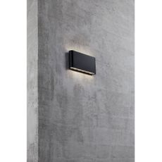 Nordlux - LED Vonkajšie nástenné svietidlo KINVER LED/8,5W/230V IP54 čierna