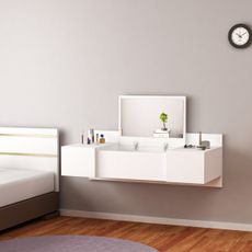 Kalune Design Toaletný stolík ZAKKUM 100 cm biely