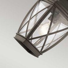 Kichler KL-TANGIER8-M - Vonkajší luster na reťazi TANGIER 1xE27/60W/230V IP44