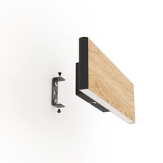 Eglo 390127 - LED Nástenné svietidlo CLIMENE 2xLED/4,2W/230V 3000K dub