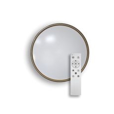 LED Stmievateľné stropné svietidlo EBRO LED/36W/230V 2700-6500K + diaľkové ovládanie