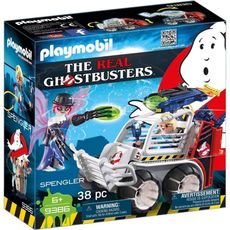 Playmobil 9386 The Real Ghostbusters Spengler vo vozidle s klietkou