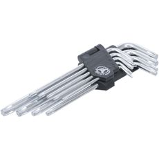 Súprava zahnutých kľúčov BGS 816 | dlhé | T-profil (pre Torx) | T10 - T50 | 9dielna