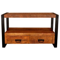 indickynabytok.sk - TV stolík Retro 100x60x45 indický masív mango