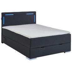 Xora BOXSPRINGOVÁ POSTEĽ, 120/200 cm antracitová