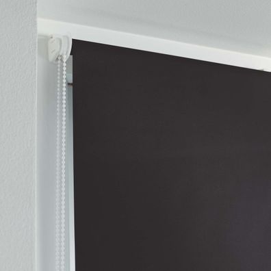 Čierna textilná roleta 90x180 cm Occult – douceur d'intérieur