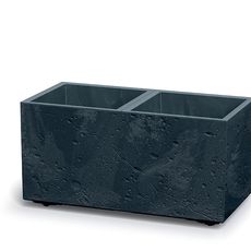 Prosperplast Plastový květináč SIERRAS CASE BETON EFFECT antracitový, varianta 77 cm