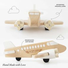 Le Toy Van - Drevené drevené lietadlo