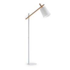Biela stojacia lampa Kave Home Jovik