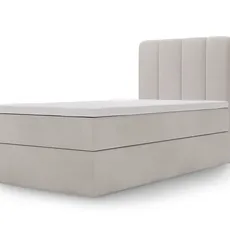 Čalúnená boxspring posteľ Magic Mini 100x200 - béžová