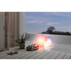 Eglo 98108 - LED RGBW Vonkajšia lampa MONTEROLO-C 1xLED/9W/230V IP65 ø600