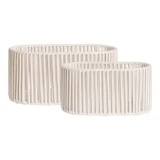 Látkové košíky v súprave 2 ks 38x25, 5x18 cm Arese – House Nordic