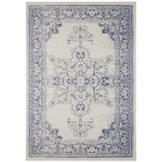 NORTHRUGS - Hanse Home koberce Kusový koberec Twin Supreme 104138 Blue / Cream – na von aj na doma - 80x150 cm