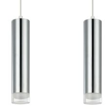Luster na lanku ARMIN 2xGU10/10W/230V lesklý chróm