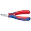 Elektronické montážne kliešte 115 mm KNIPEX 35 42 115 - leštená hlava, viaczložkové puzdrá