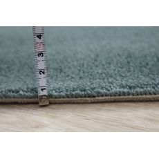 Lano , Metrážny koberec Nano Smart 661 tyrkysový, na mieru, šíře 4m, modrá, textil, chodba / predsieň