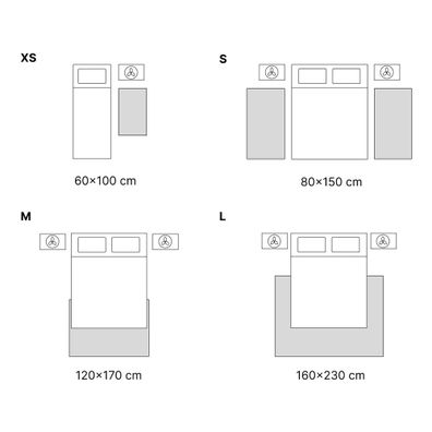 Béžový koberec 60x90 cm Asmaa – Hanse Home
