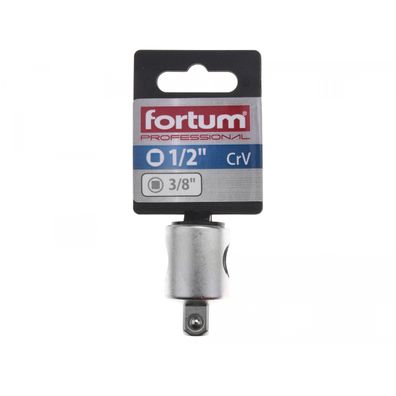 Adaptér, 1/2" F - 3/8" M, čtyřhran vnútorné 1/2?- vonkajšie 3/8?, 61CrV5