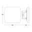 STEINEL 057923 - Senzor pohybu TRUE PRESENCE COM1
